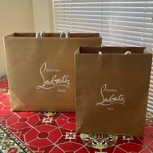 Christian Louboutin Paris bags - good shape